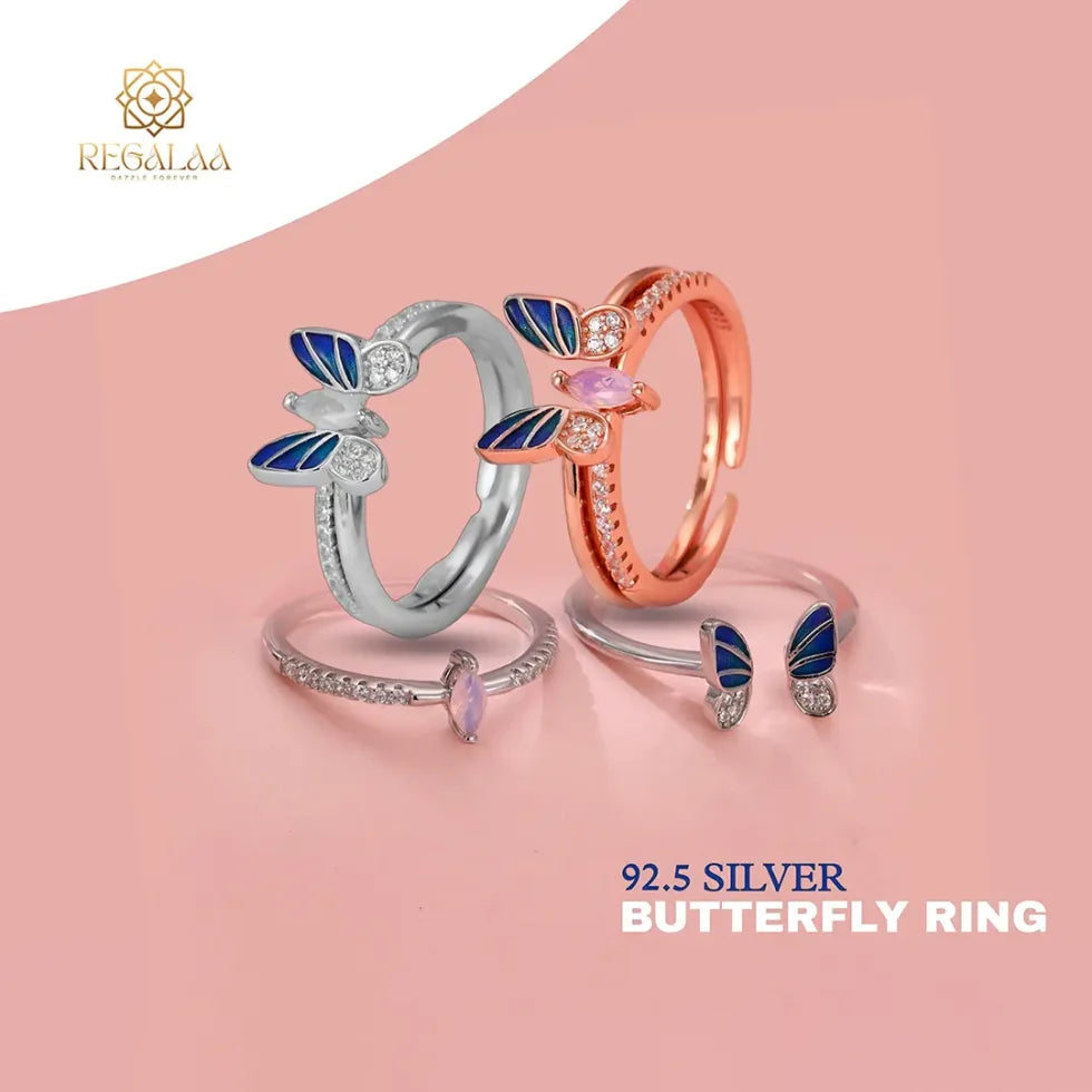 Butterfly Stack Ring