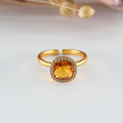 Orange Bloom ring