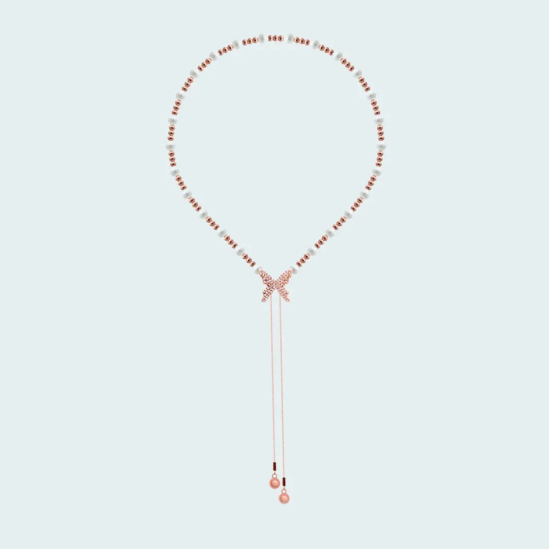 Rosegold Butterfly Chain
