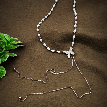 Rosegold Butterfly Chain
