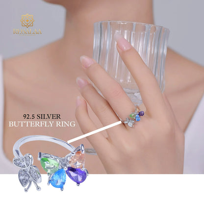 Dual Butterfly Ring