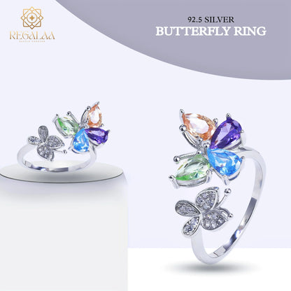 Dual Butterfly Ring