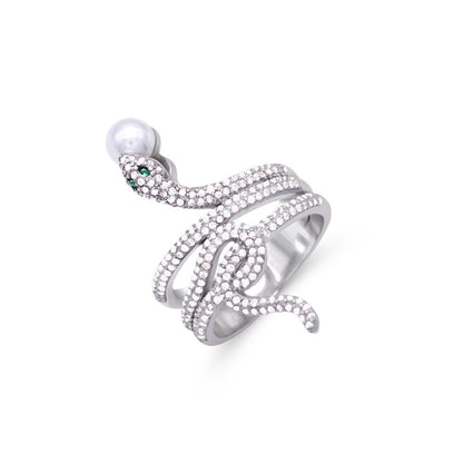 Snake Silver Ring