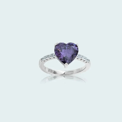 Purple Heart Ring