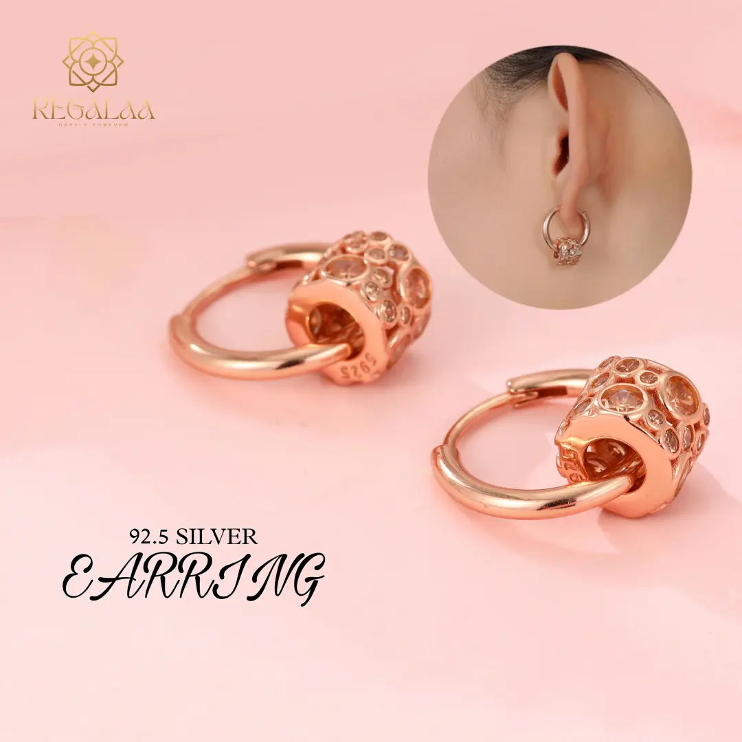 Rose Gold Hoop