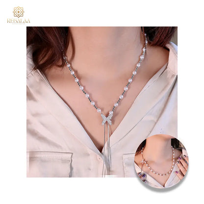 Rosegold Butterfly Chain