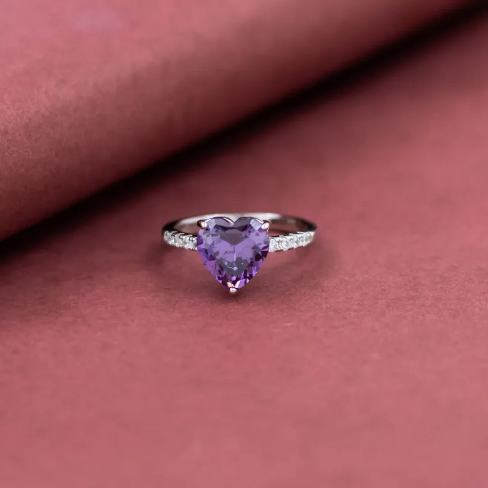 Purple Heart Ring