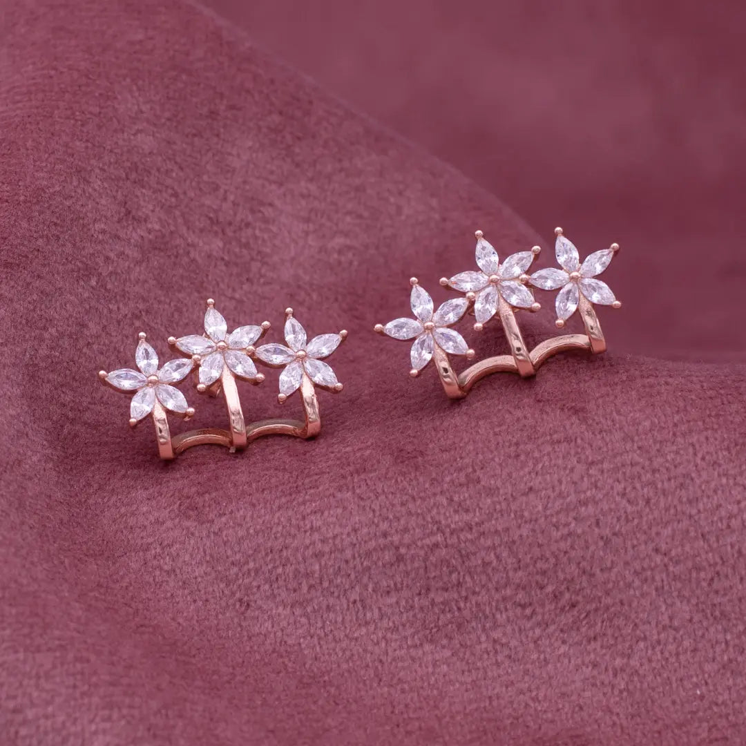 Silver Star Earring