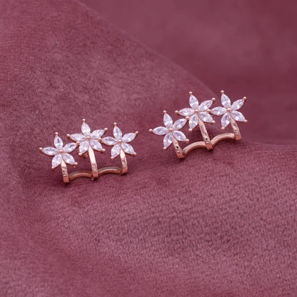 Silver Star Earring